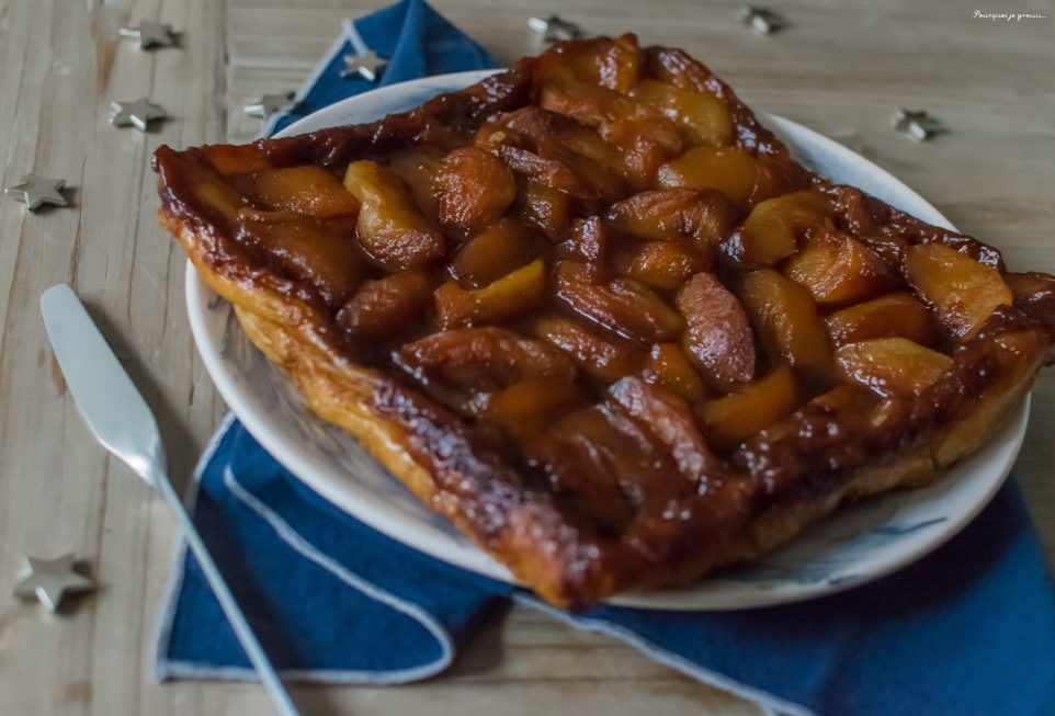 Tarte Feuillet E Renvers E Caram Lis E Aux Pommes Aux Poires