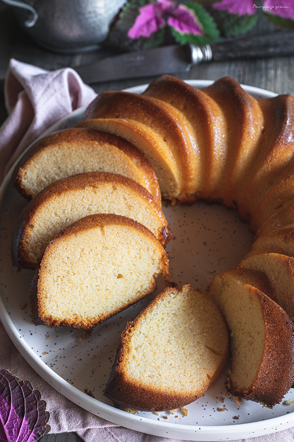 Gateau Moelleux Au Lait Concentre Saveur Amande